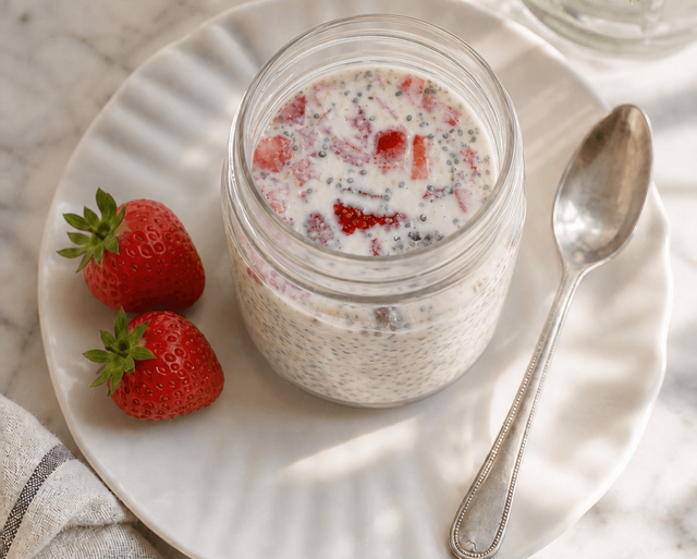 Strawberry Overnight Oats