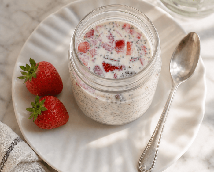 Strawberry Overnight Oats