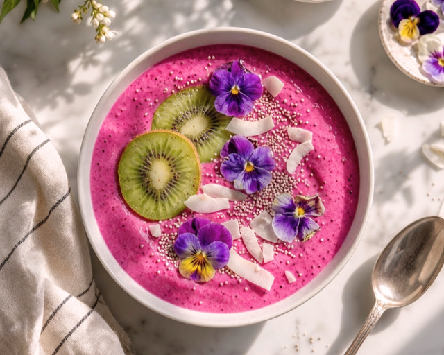 Pink Pitaya Vanilla Bowl