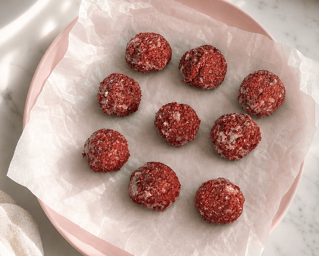 Strawberry Protein Bites