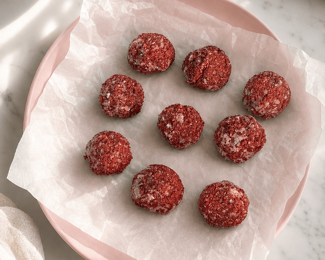Strawberry Protein Bites