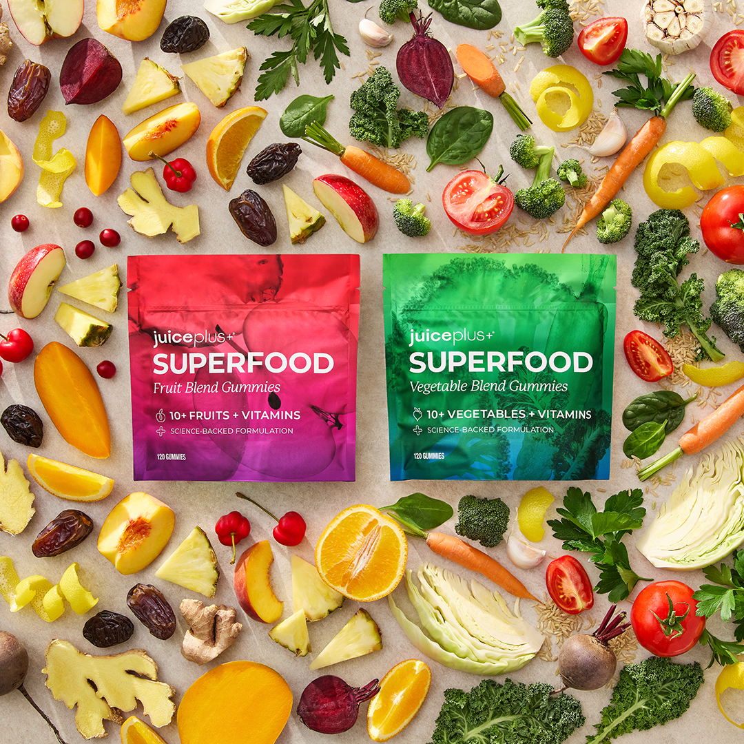 Mezcla de Frutas y Vegetales Masticables