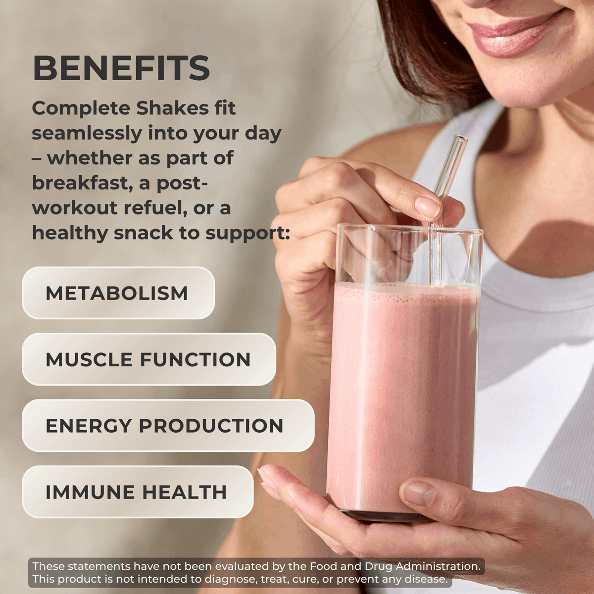 Strawberry Nutrition Shake Mix
