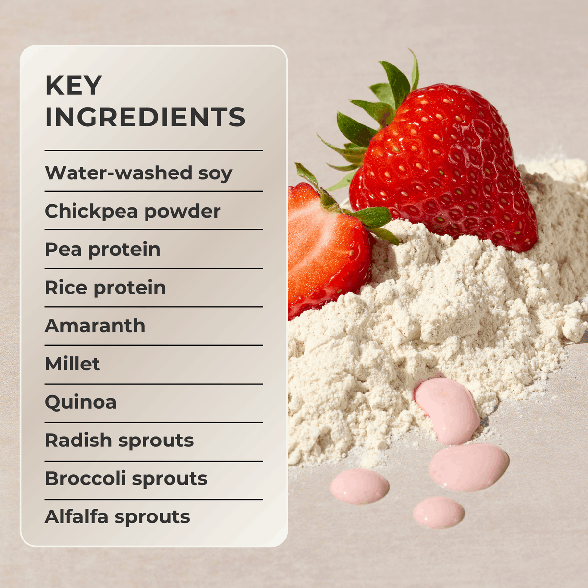 Strawberry Nutrition Shake Mix