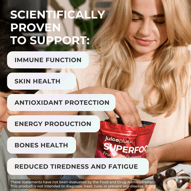 Fruit & Vegetable Blend Superfood Chewable Gummies