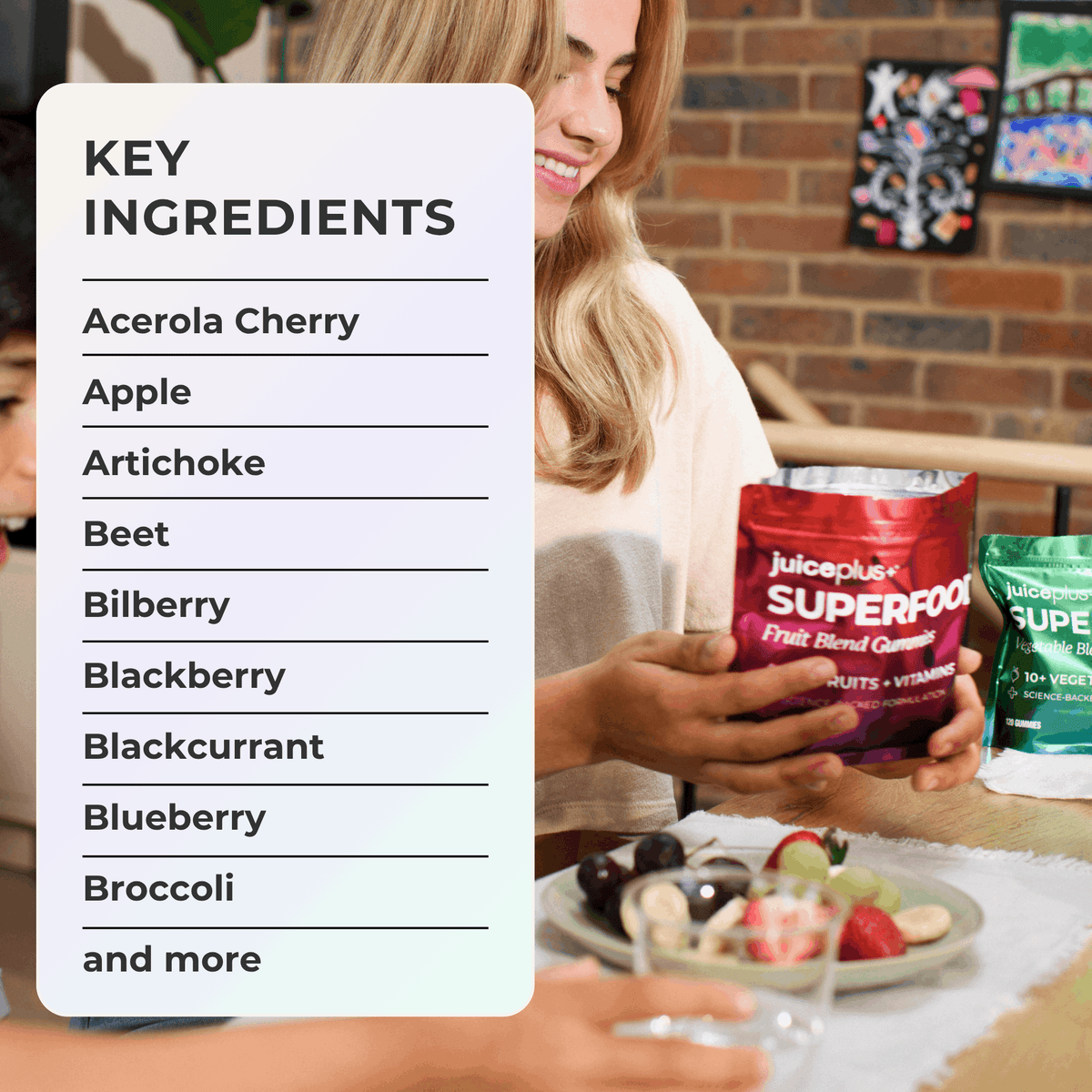 Fruit & Vegetable Blend Chewable Gummies