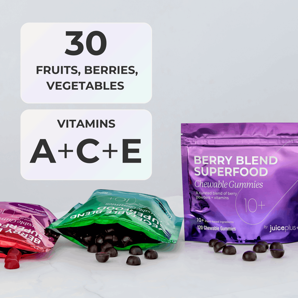 Fruit, Vegetable & Berry Blend Chewable Gummies