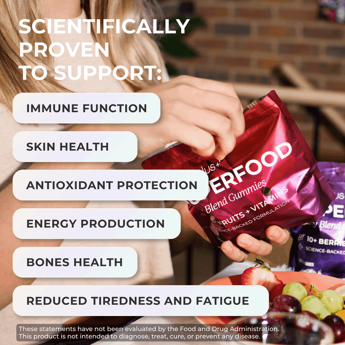 Fruit, Vegetable & Berry Blend Chewable Gummies