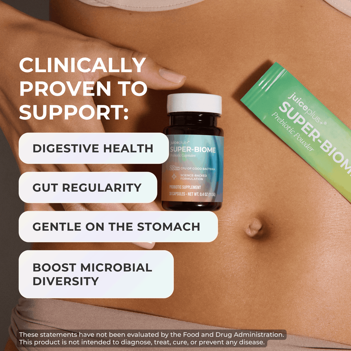 Probiotic Capsules + Prebiotic Powder