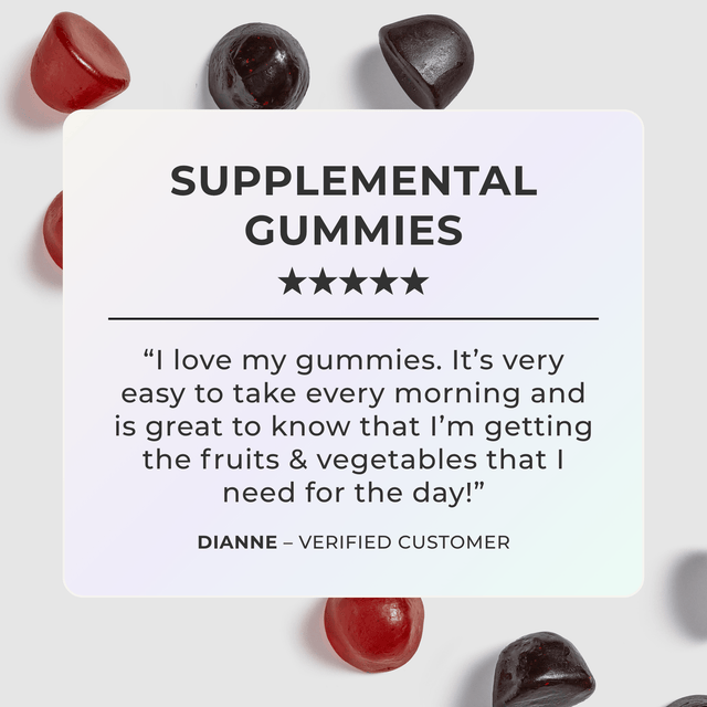 Fruit, Vegetable & Berry Blend Superfood Chewable Gummies
