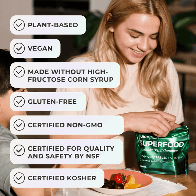 Fruit, Vegetable & Berry Blend Superfood Chewable Gummies