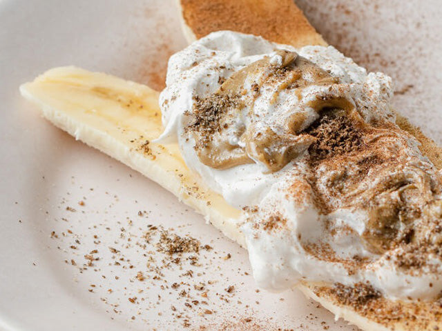 Coconut Yogurt Banana Boat