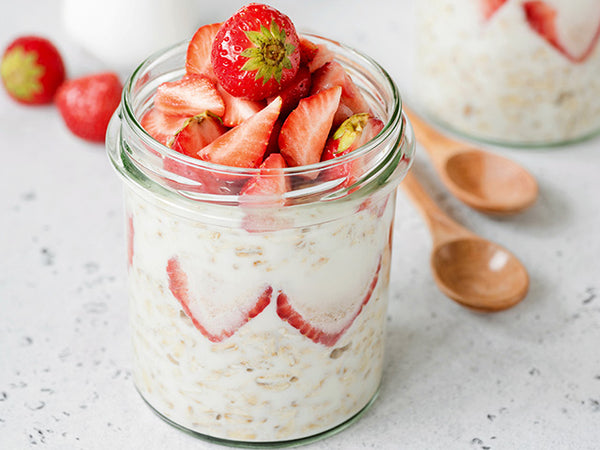 Completamente remojado (1 hora de avena)