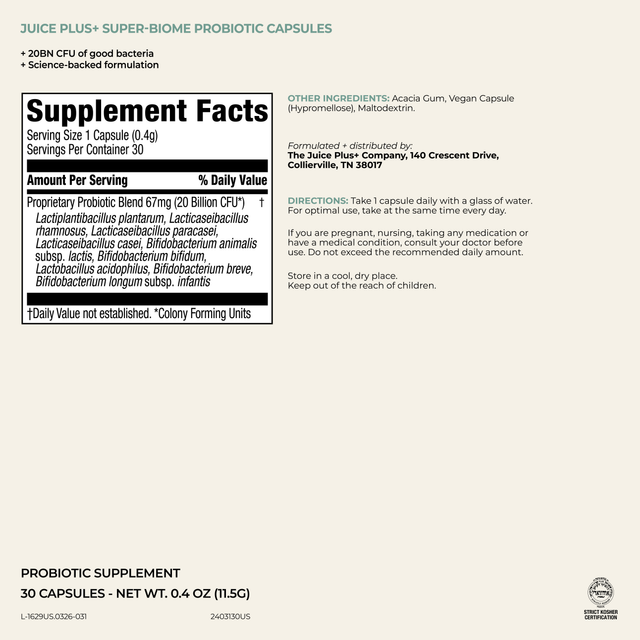 Probiotic Capsules + Prebiotic Powder