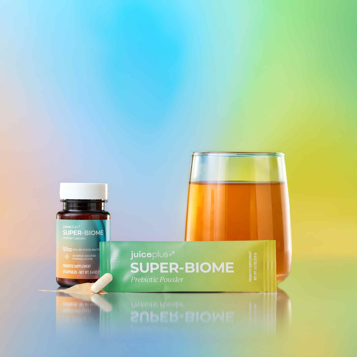 Probiotic Capsules + Prebiotic Powder