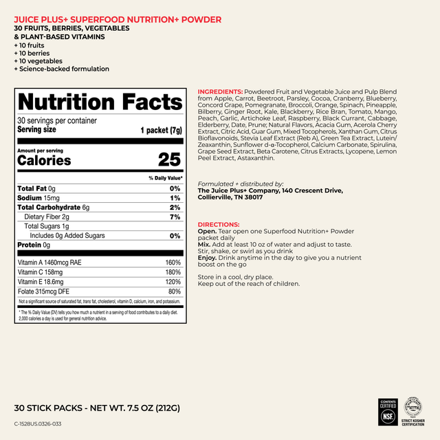 Nutrition+ Powder