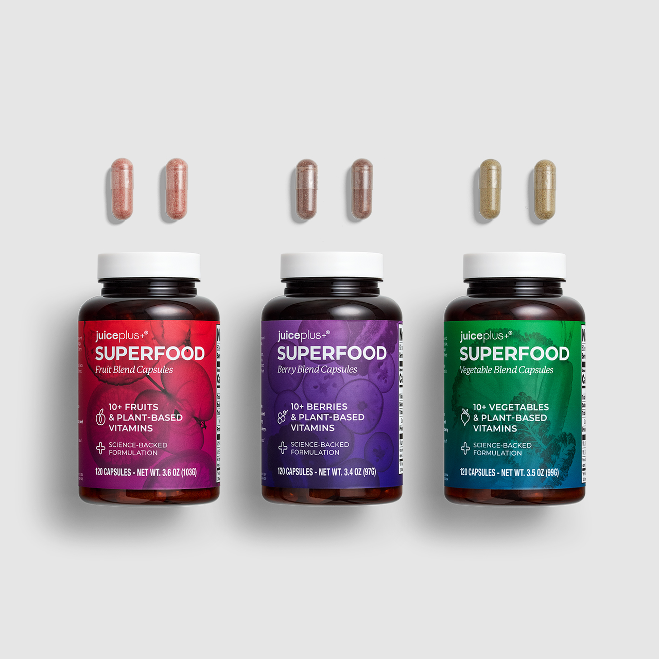Fruit, Vegetable & Berry Blend Capsules Product