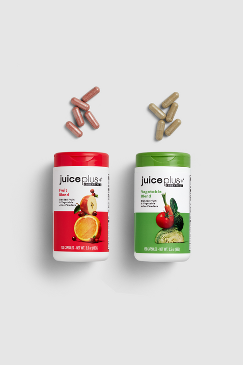 More plant-based foods + Juice Plus Capsules  