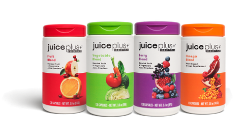 Juice Plus+ Essentials Fruit, Vegetable, Berry, and Omega Blend Capsules